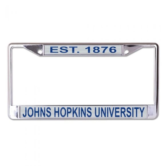 Johns Hopkins University License Plate Frame - Picture 1 of 1